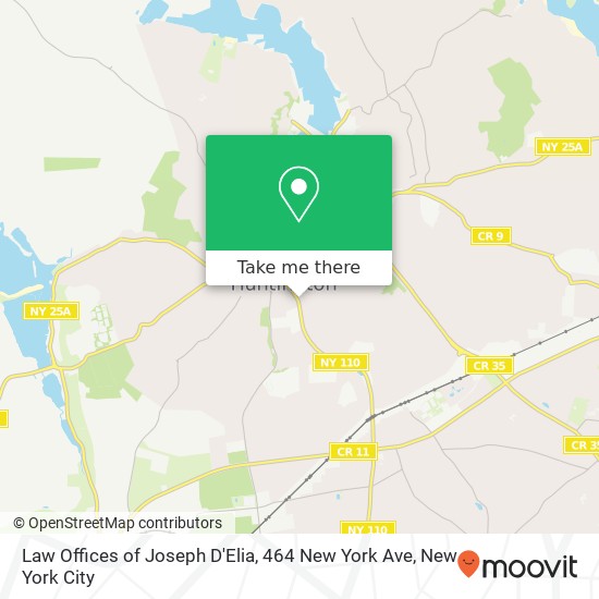 Mapa de Law Offices of Joseph D'Elia, 464 New York Ave