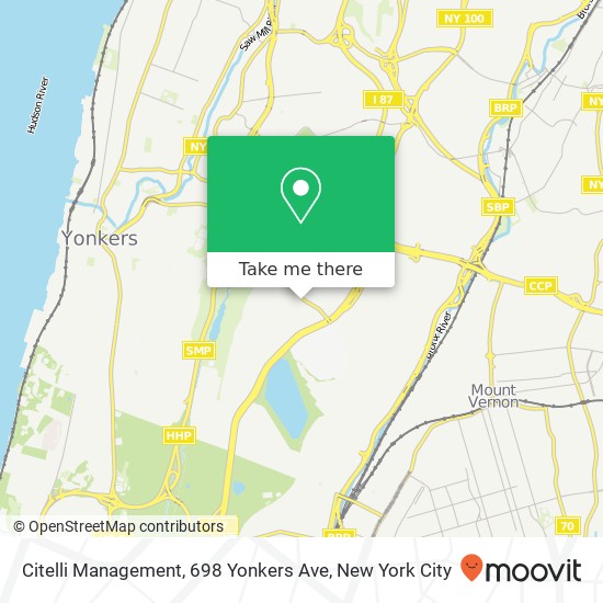 Citelli Management, 698 Yonkers Ave map