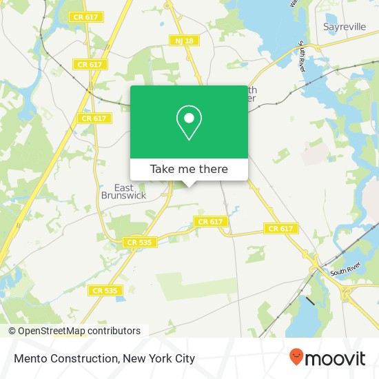 Mento Construction map