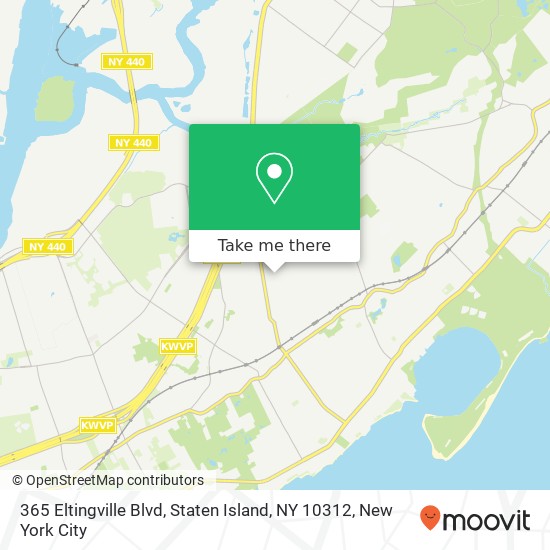 365 Eltingville Blvd, Staten Island, NY 10312 map