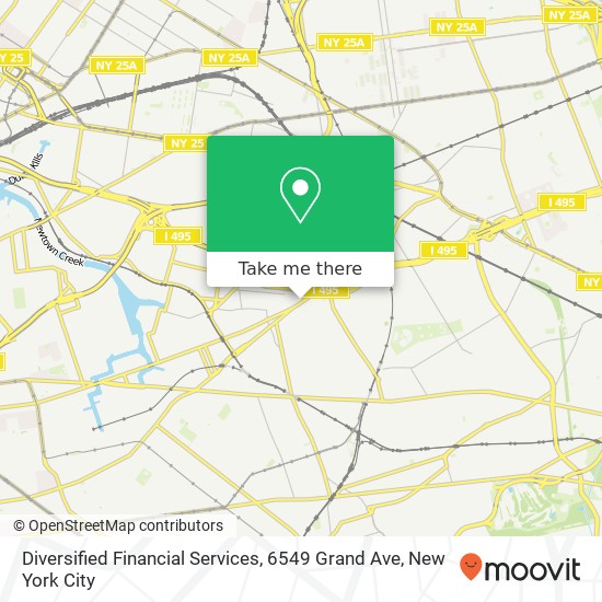 Diversified Financial Services, 6549 Grand Ave map