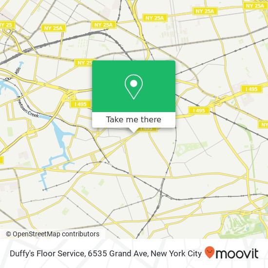 Duffy's Floor Service, 6535 Grand Ave map