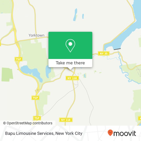 Bapu Limousine Services map