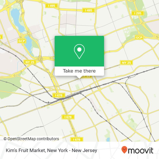 Mapa de Kim's Fruit Market