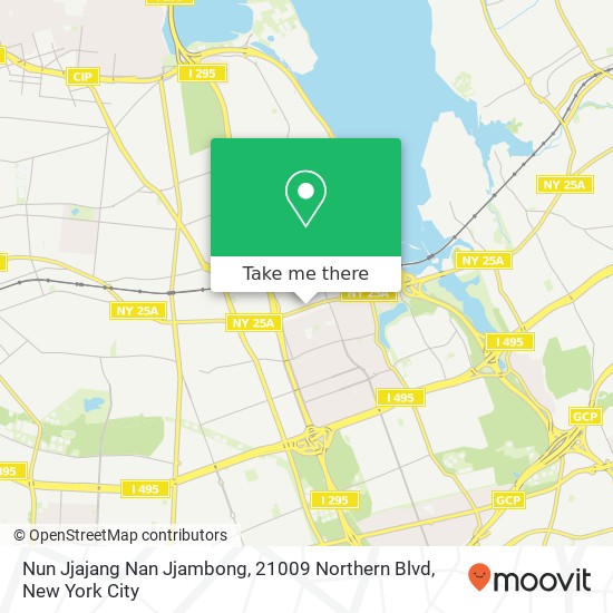 Mapa de Nun Jjajang Nan Jjambong, 21009 Northern Blvd