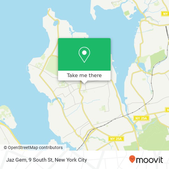 Mapa de Jaz Gem, 9 South St