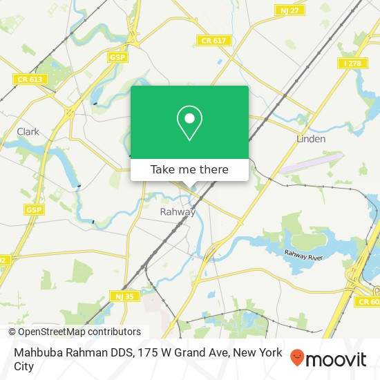 Mahbuba Rahman DDS, 175 W Grand Ave map