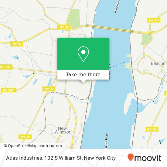 Mapa de Atlas Industries, 102 S William St