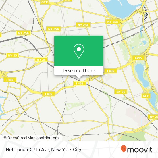 Mapa de Net Touch, 57th Ave