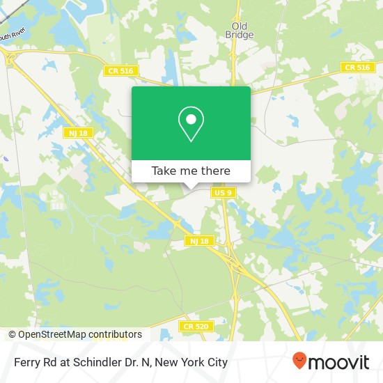 Mapa de Ferry Rd at Schindler Dr. N