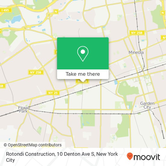 Rotondi Construction, 10 Denton Ave S map