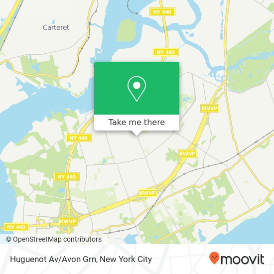 Mapa de Huguenot Av/Avon Grn