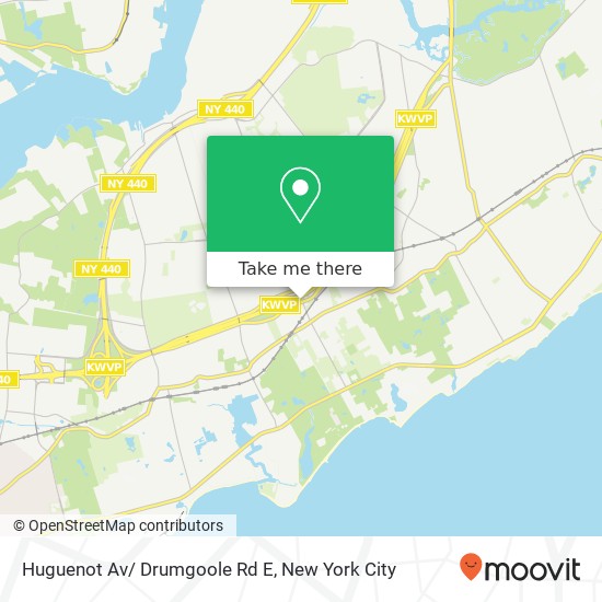 Mapa de Huguenot Av/ Drumgoole Rd E