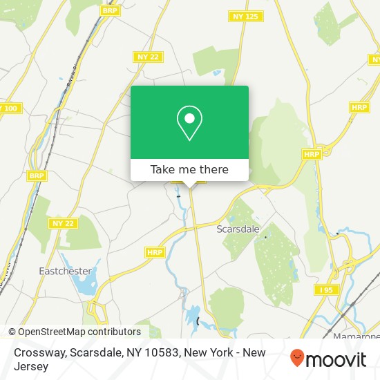 Mapa de Crossway, Scarsdale, NY 10583