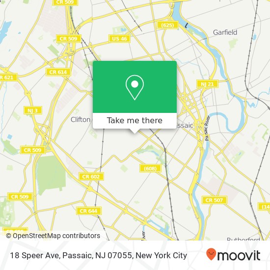 18 Speer Ave, Passaic, NJ 07055 map