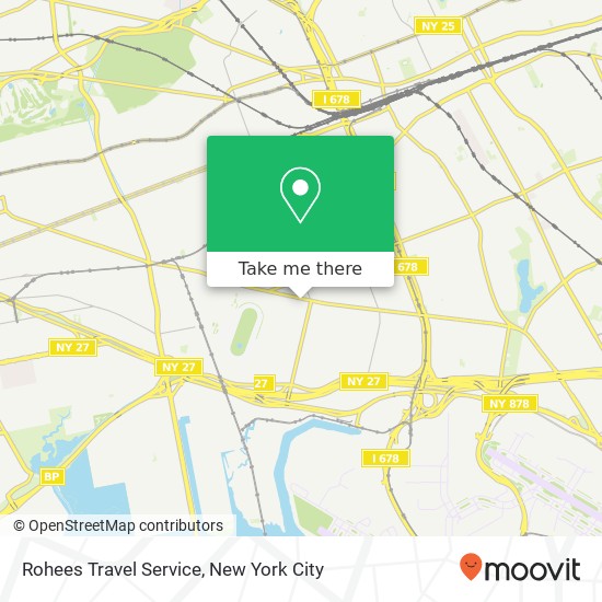 Rohees Travel Service map