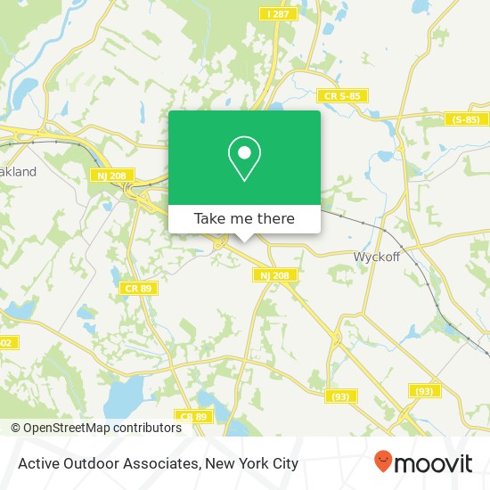 Mapa de Active Outdoor Associates