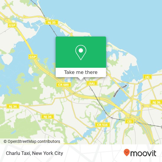 Charlu Taxi map