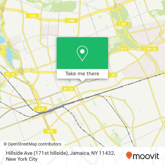 Hillside Ave (171st hillside), Jamaica, NY 11432 map