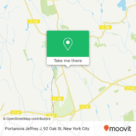 Mapa de Portanova Jeffrey J, 92 Oak St