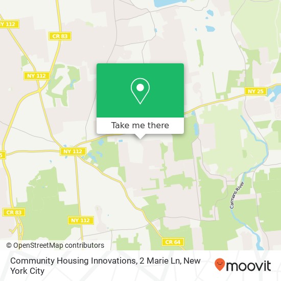 Mapa de Community Housing Innovations, 2 Marie Ln
