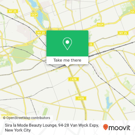 Sira la Mode Beauty Lounge, 94-28 Van Wyck Expy map