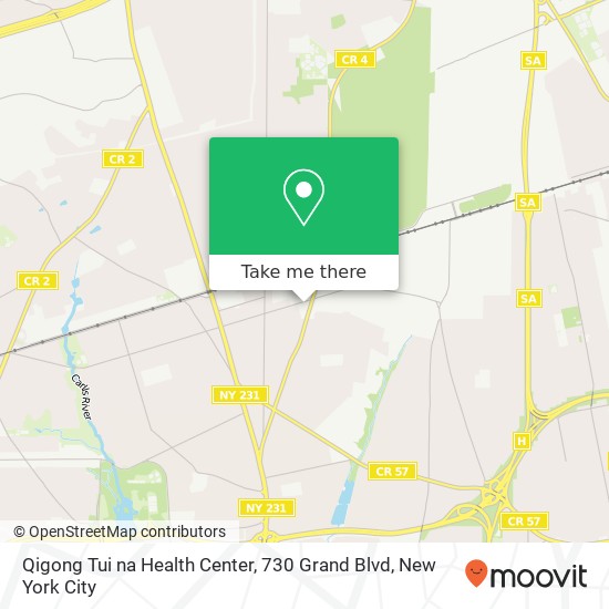 Qigong Tui na Health Center, 730 Grand Blvd map