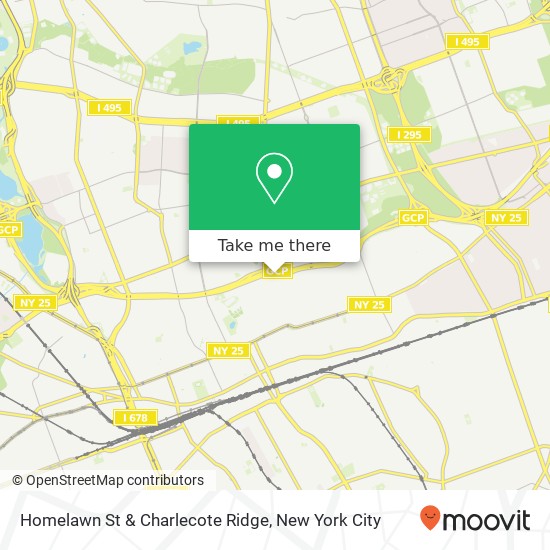 Homelawn St & Charlecote Ridge map