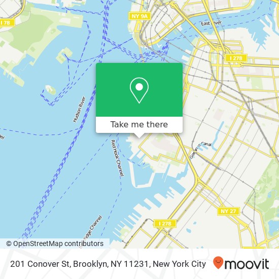 201 Conover St, Brooklyn, NY 11231 map