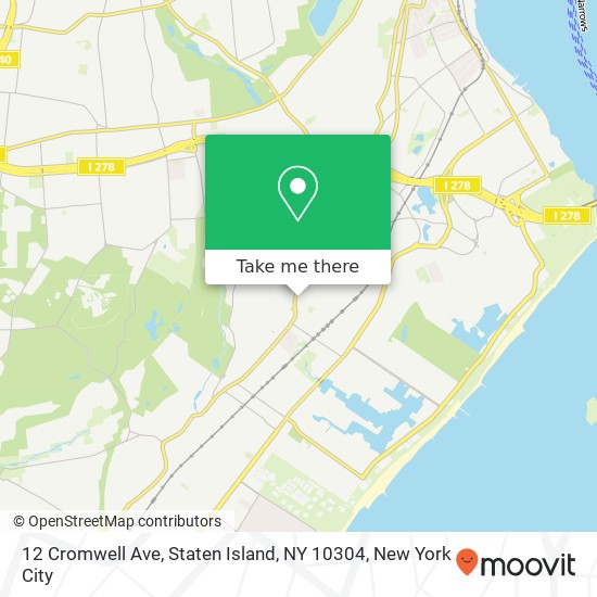 12 Cromwell Ave, Staten Island, NY 10304 map