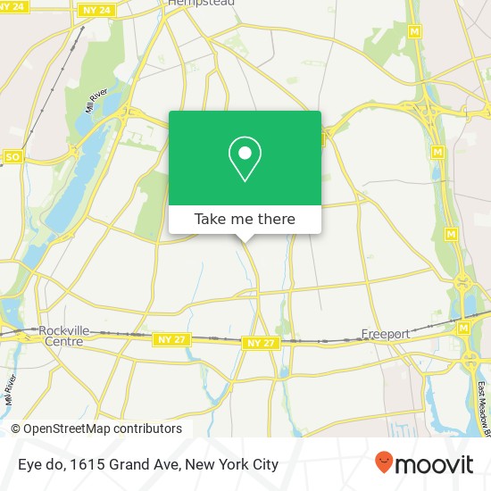 Mapa de Eye do, 1615 Grand Ave