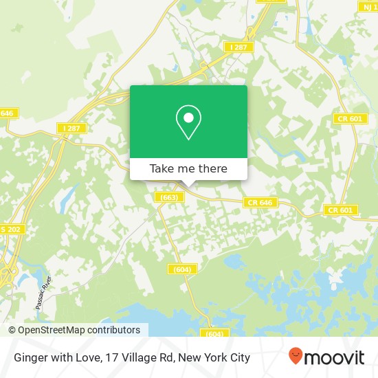 Ginger with Love, 17 Village Rd map