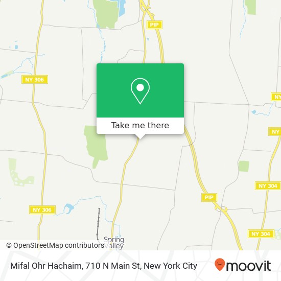 Mapa de Mifal Ohr Hachaim, 710 N Main St