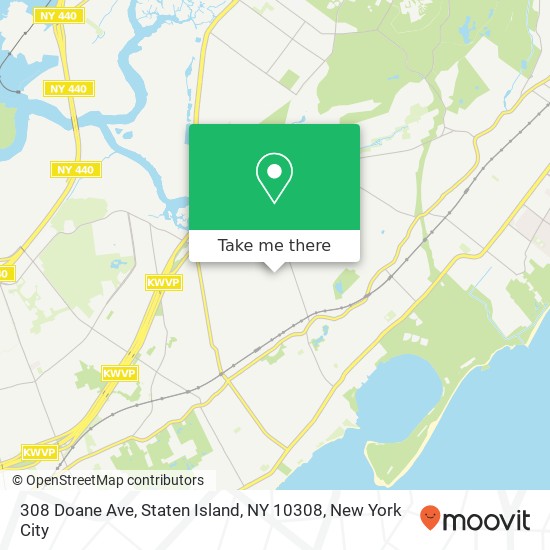308 Doane Ave, Staten Island, NY 10308 map