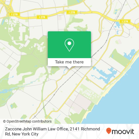 Mapa de Zaccone John William Law Office, 2141 Richmond Rd
