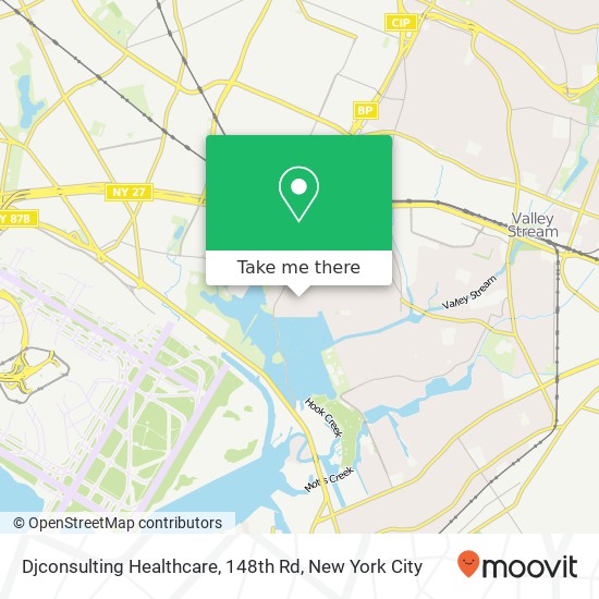 Mapa de Djconsulting Healthcare, 148th Rd