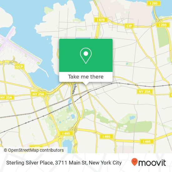 Mapa de Sterling Silver Place, 3711 Main St