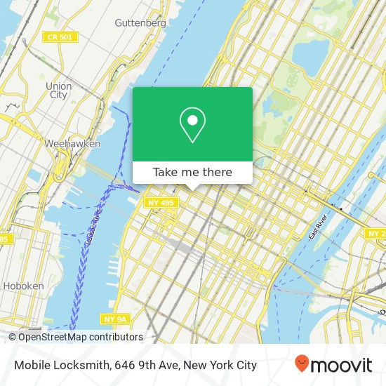 Mobile Locksmith, 646 9th Ave map