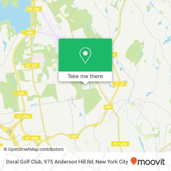 Mapa de Doral Golf Club, 975 Anderson Hill Rd