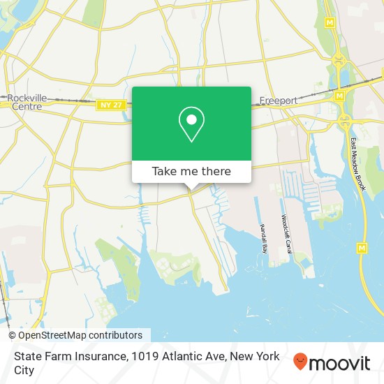 Mapa de State Farm Insurance, 1019 Atlantic Ave