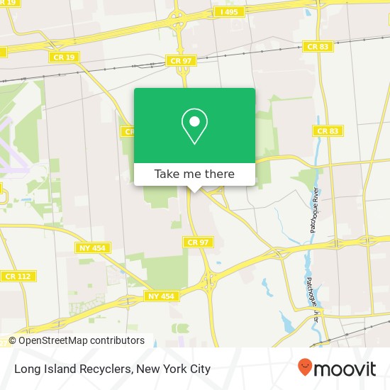 Mapa de Long Island Recyclers