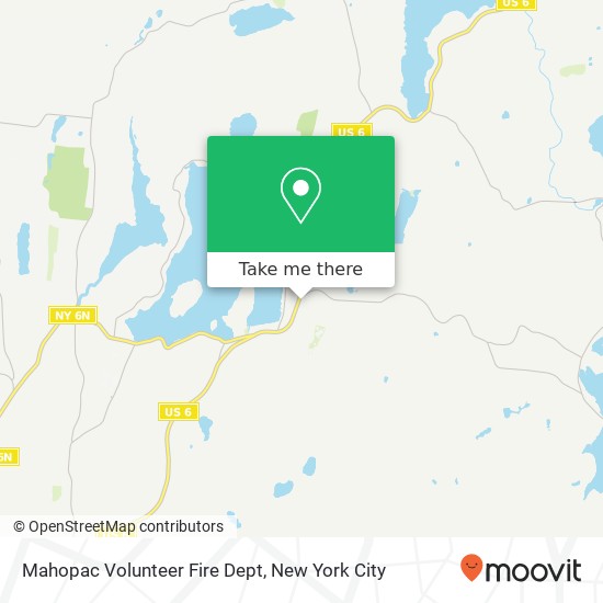 Mapa de Mahopac Volunteer Fire Dept