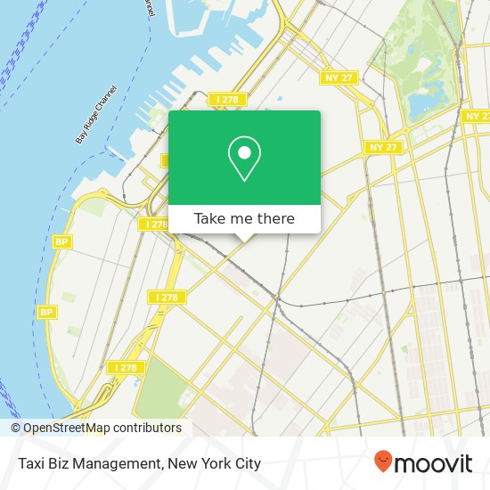 Mapa de Taxi Biz Management