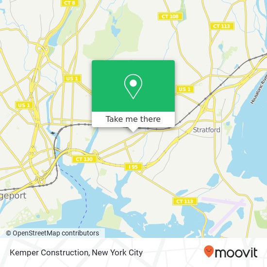 Mapa de Kemper Construction