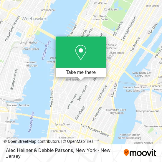 Alec Hellner & Debbie Parsons map