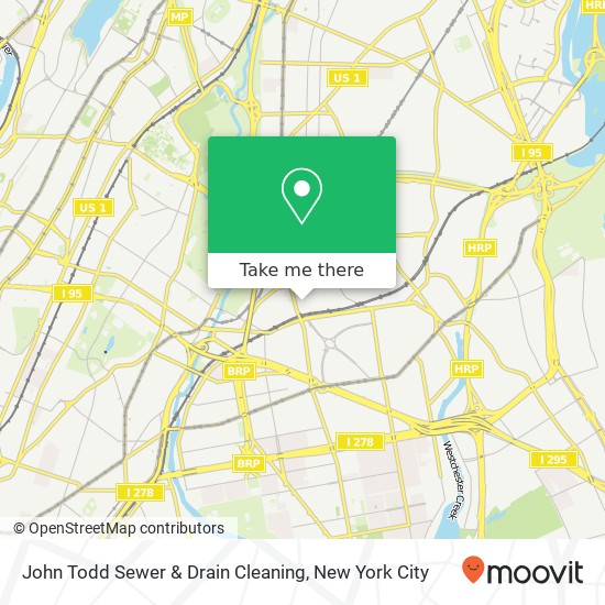 Mapa de John Todd Sewer & Drain Cleaning