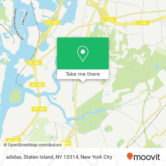 adidas, Staten Island, NY 10314 map