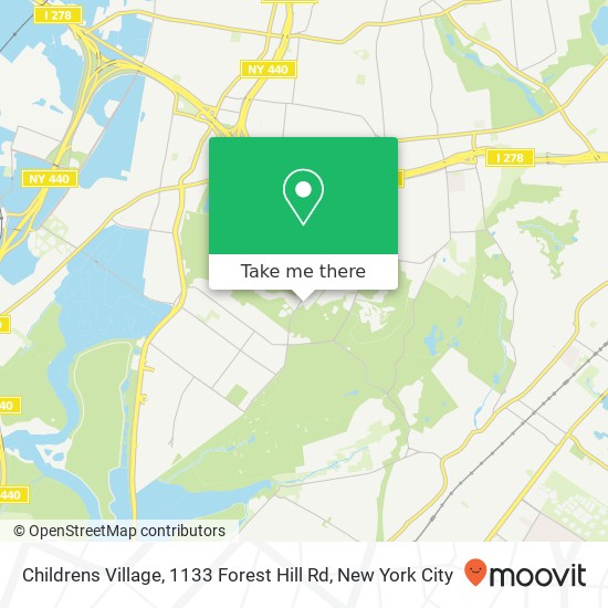 Childrens Village, 1133 Forest Hill Rd map