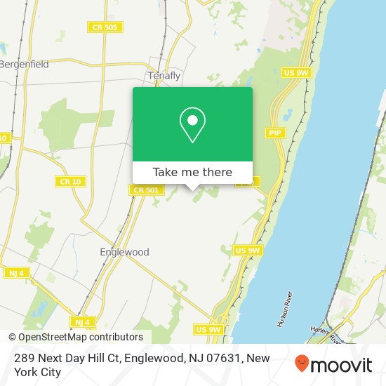289 Next Day Hill Ct, Englewood, NJ 07631 map