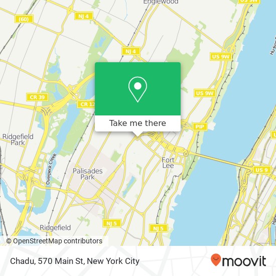 Chadu, 570 Main St map